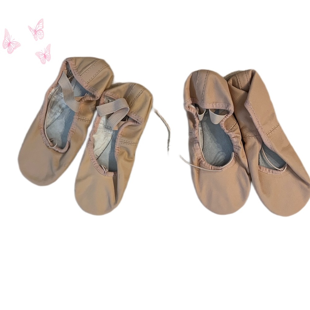 Bloch Dansoft Full Sole Leather Ballet  13.5C & 2C)